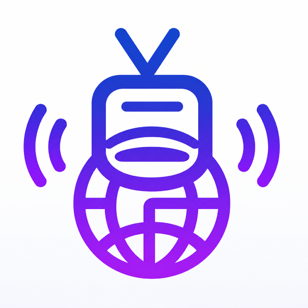 Purplecast app icon